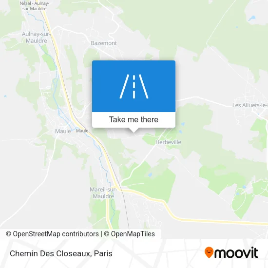 Chemin Des Closeaux map