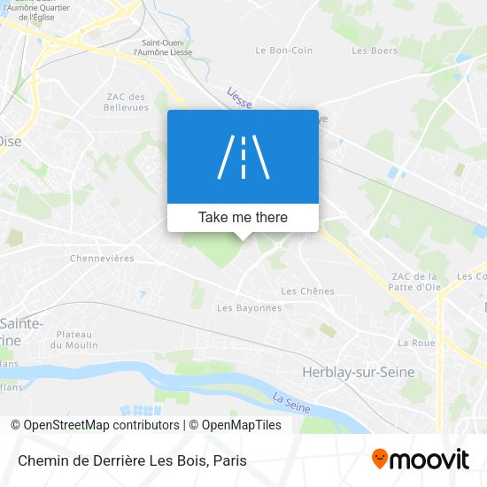 Chemin de Derrière Les Bois map