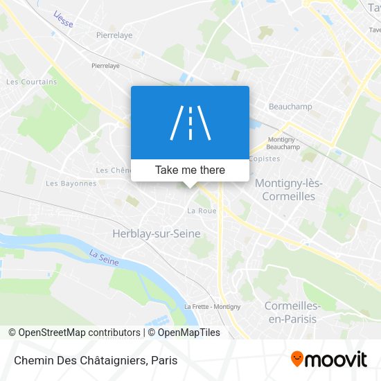 Chemin Des Châtaigniers map