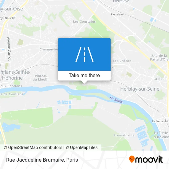 Rue Jacqueline Brumaire map