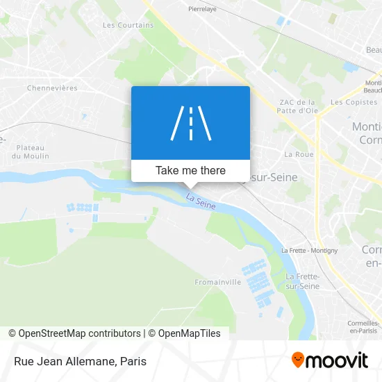 Rue Jean Allemane map