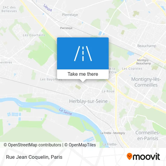 Rue Jean Coquelin map