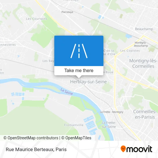 Rue Maurice Berteaux map