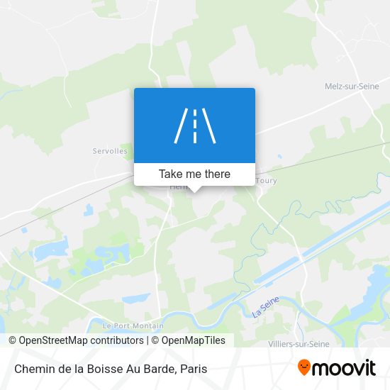 Chemin de la Boisse Au Barde map