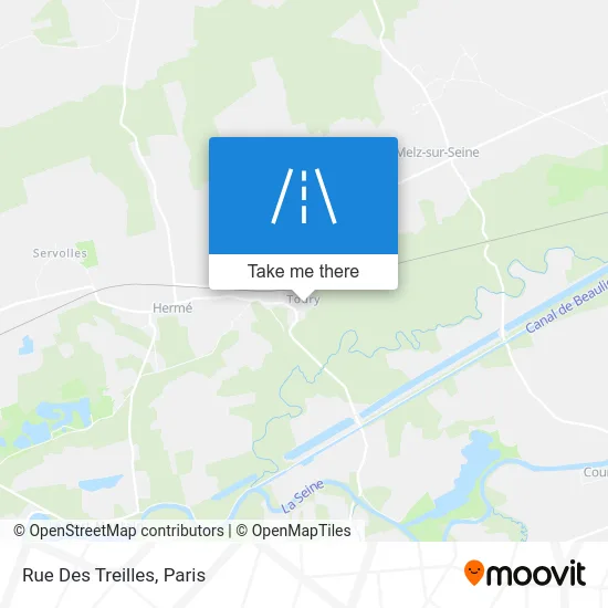 Rue Des Treilles map