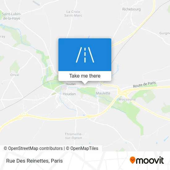 Rue Des Reinettes map