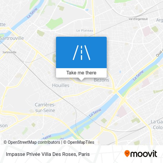 Impasse Privée Villa Des Roses map