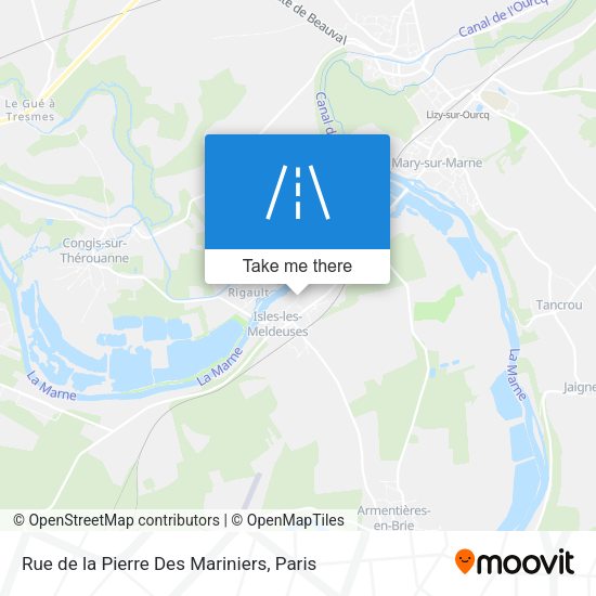 Rue de la Pierre Des Mariniers map