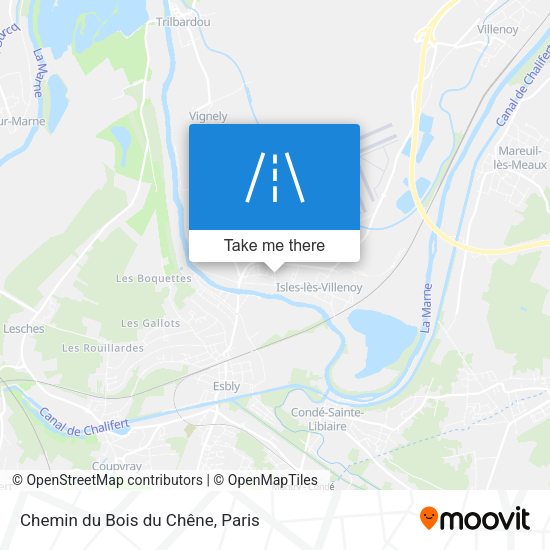 Chemin du Bois du Chêne map