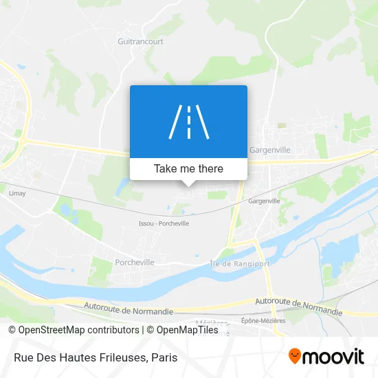 Rue Des Hautes Frileuses map