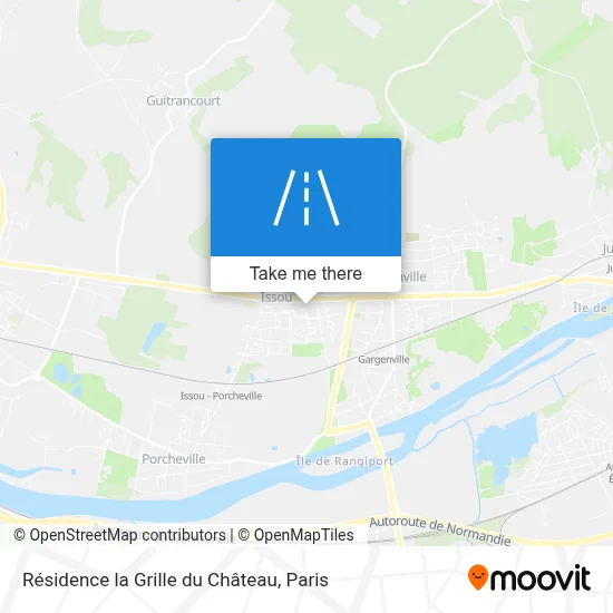 Résidence la Grille du Château map
