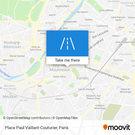 Place Paul Vaillant-Couturier map