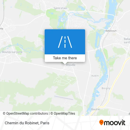 Chemin du Robinet map