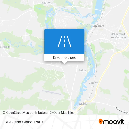 Rue Jean Giono map