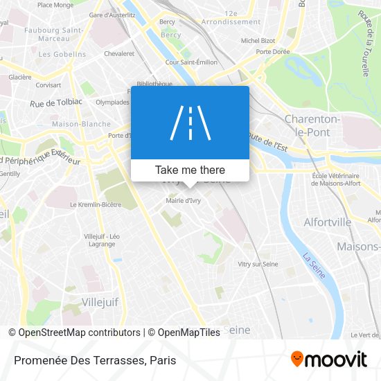 Promenée Des Terrasses map