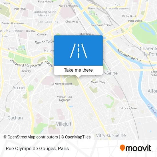 Rue Olympe de Gouges map