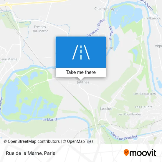 Rue de la Marne map