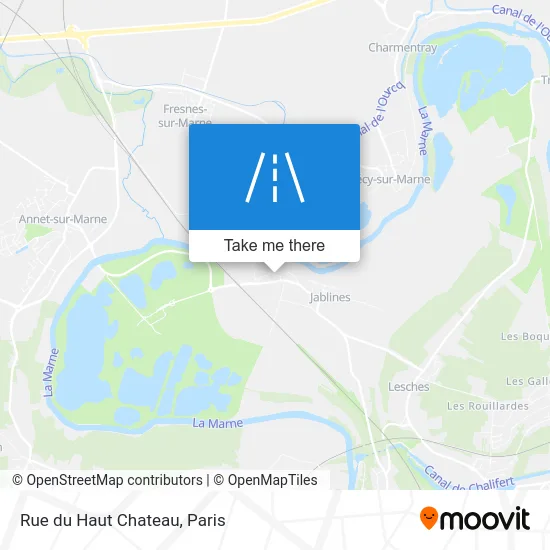 Rue du Haut Chateau map