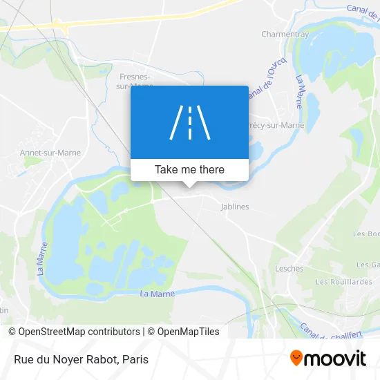 Rue du Noyer Rabot map