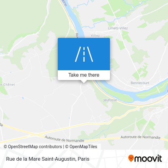 Rue de la Mare Saint-Augustin map