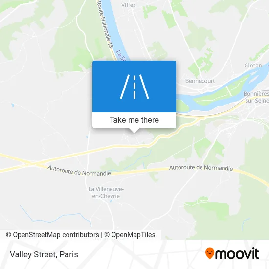 Rue de la Vallée map