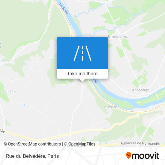 Rue du Belvédère map