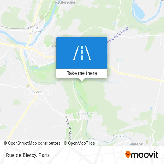 Rue de Biercy map