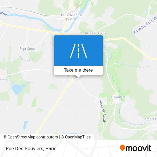 Rue Des Bouviers map