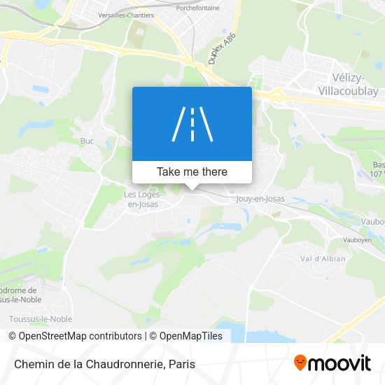 Chemin de la Chaudronnerie map