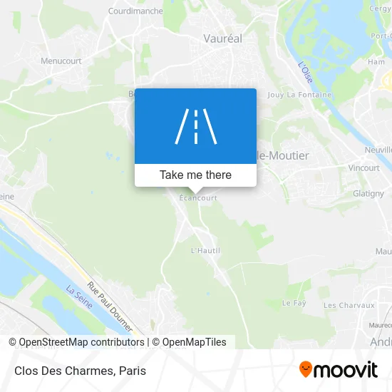 Clos Des Charmes map