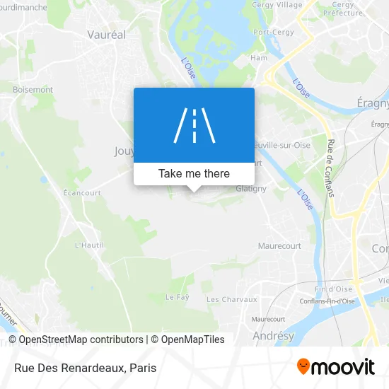 Rue Des Renardeaux map