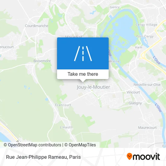 Rue Jean-Philippe Rameau map