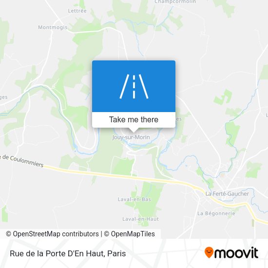 Rue de la Porte D'En Haut map
