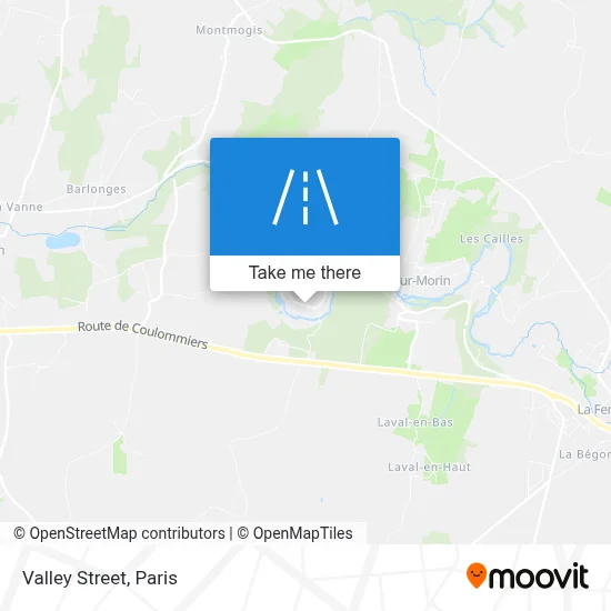 Rue de la Vallée map