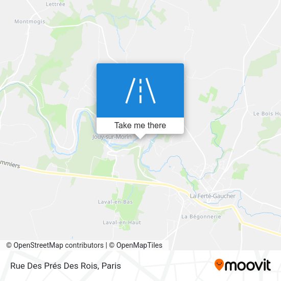 Rue Des Prés Des Rois map