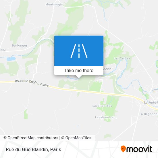 Rue du Gué Blandin map