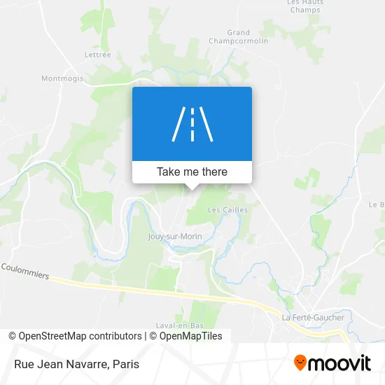 Mapa Rue Jean Navarre