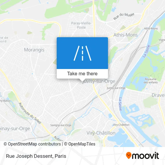 Rue Joseph Dessent map