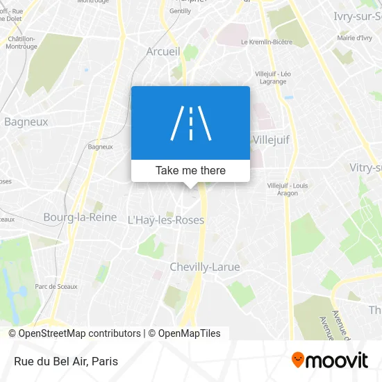 Rue du Bel Air map