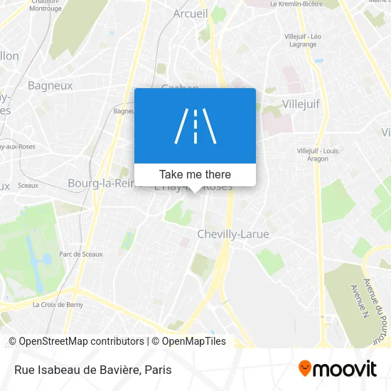 Rue Isabeau de Bavière map