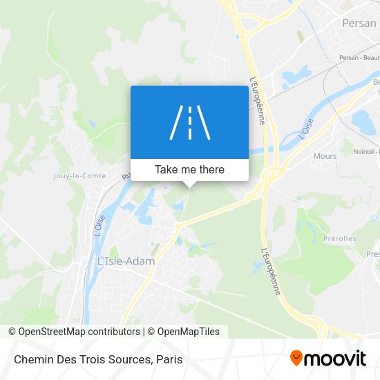 Chemin Des Trois Sources map
