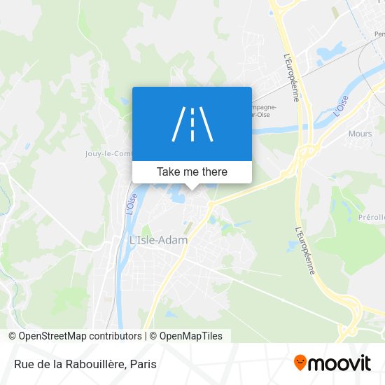 Rue de la Rabouillère map
