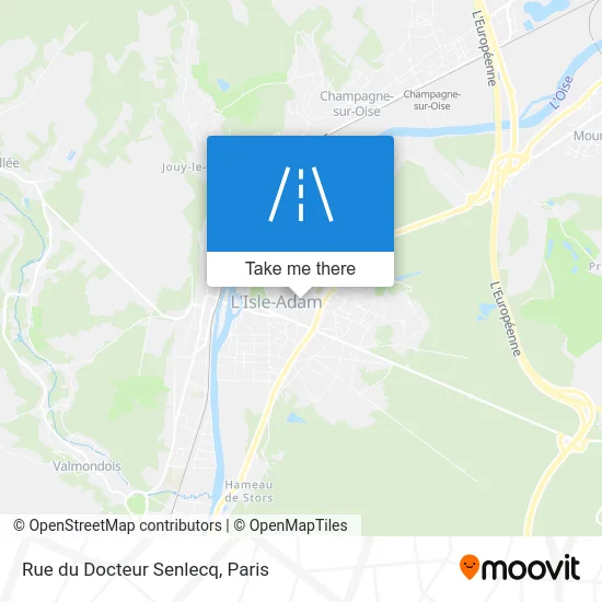Rue du Docteur Senlecq map
