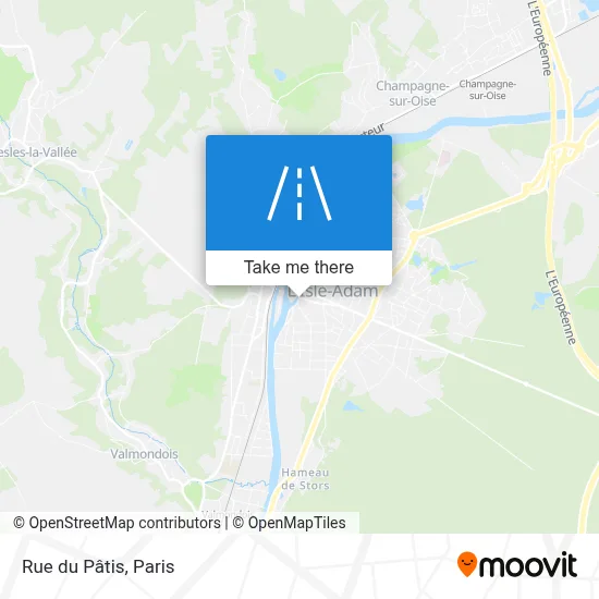 Rue du Pâtis map