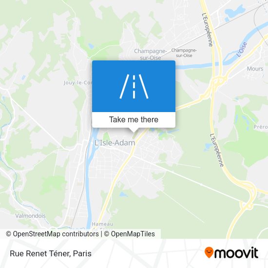 Rue Renet Téner map