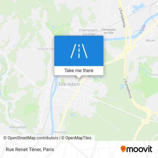 Rue Renet Téner map