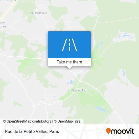 Rue de la Petite Vallée map