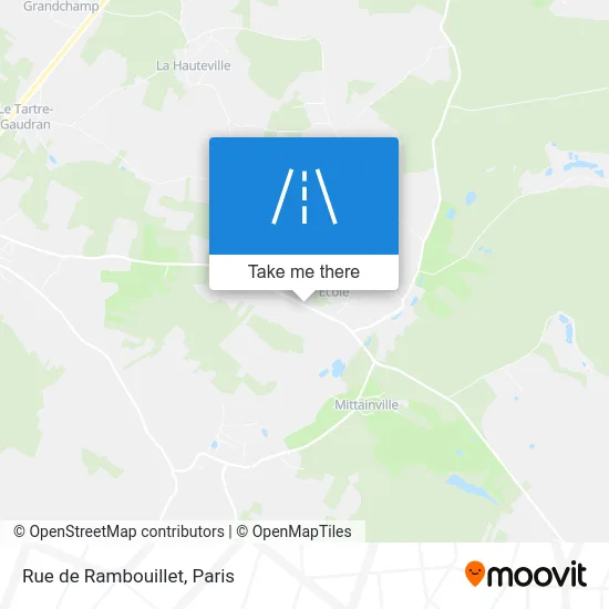 Rue de Rambouillet map