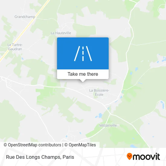 Rue Des Longs Champs map