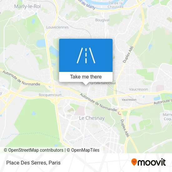 Place Des Serres map